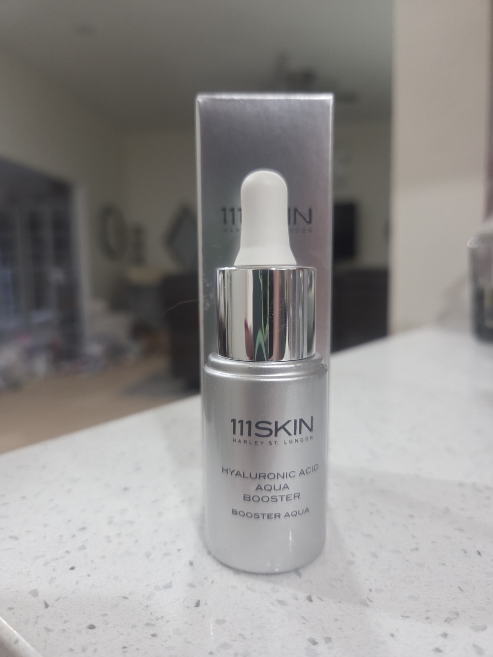111SKIN Hyaluronic Acid Aqua Booster — Silver Bottle with White Dropper